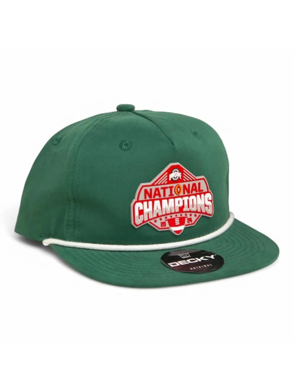 Ohio State Buckeyes 2024 CFP National Champions 3D Classic Rope Hat
